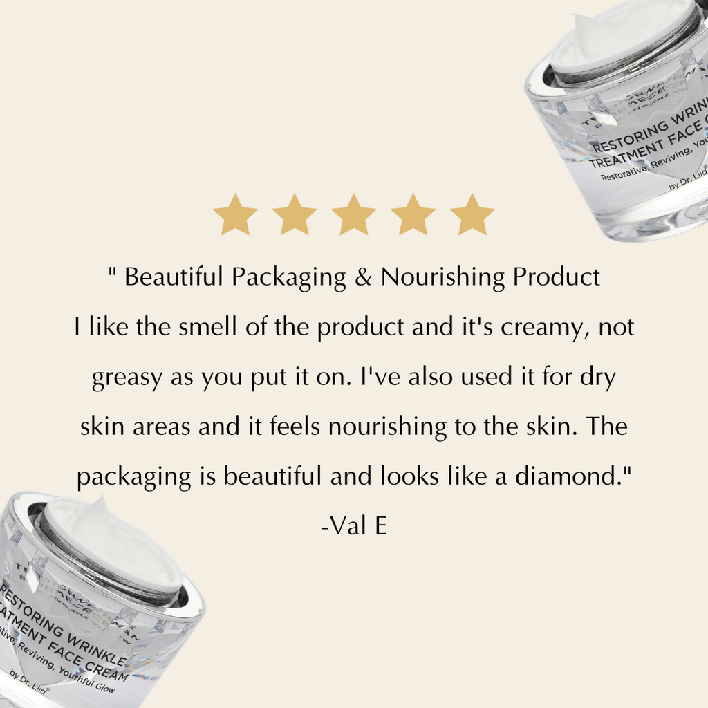 Restoring Wrinkle Treatment Face Cream – Vegan, Hypoallergenic,