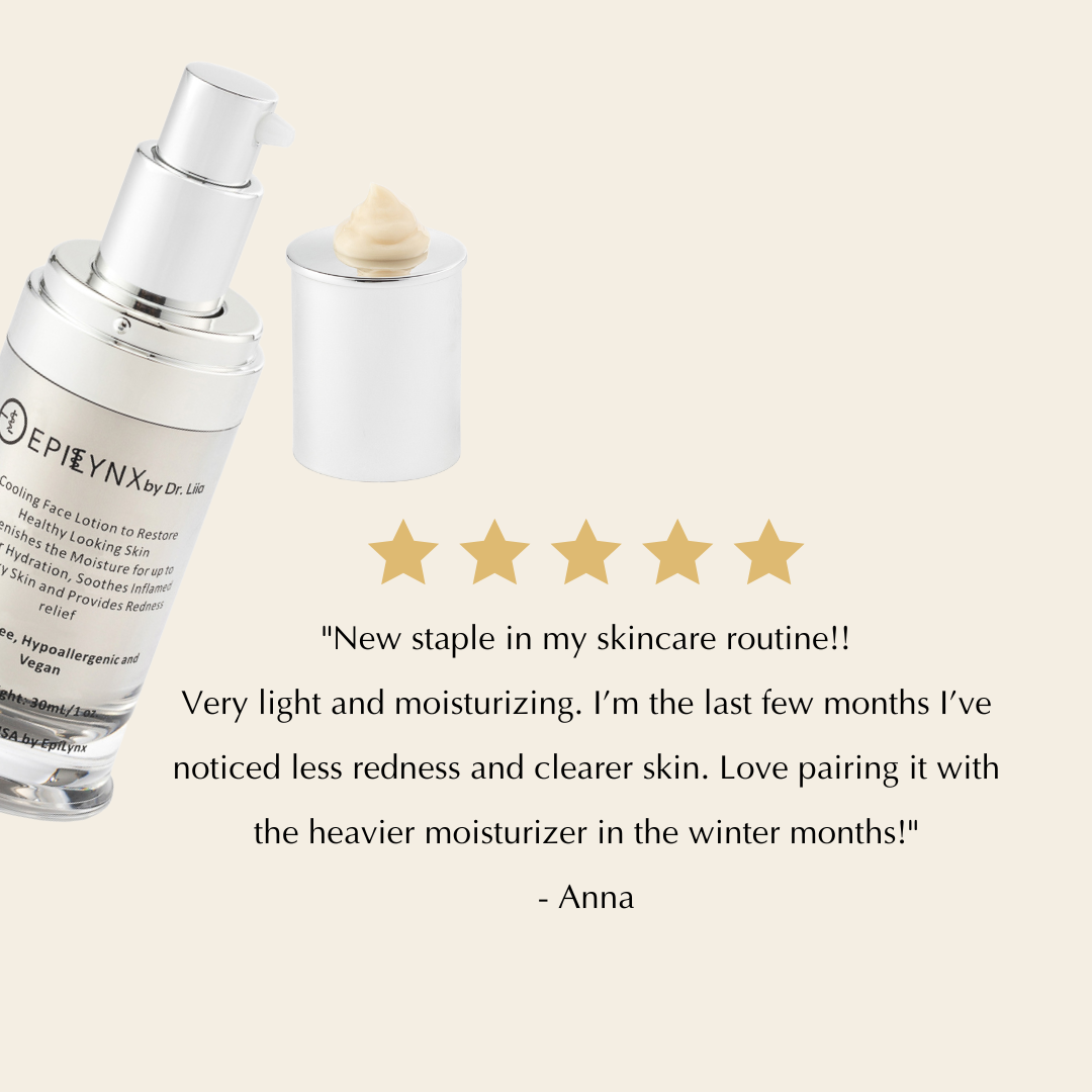 Lightweight Face Moisturizer for Sensitive & Dry Skin – Calming &