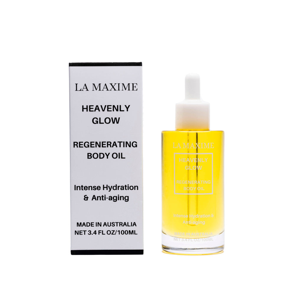 Body Oil for Dry Skin Over 50 | Deep Nourishing Glow Oil – LA MAXIME