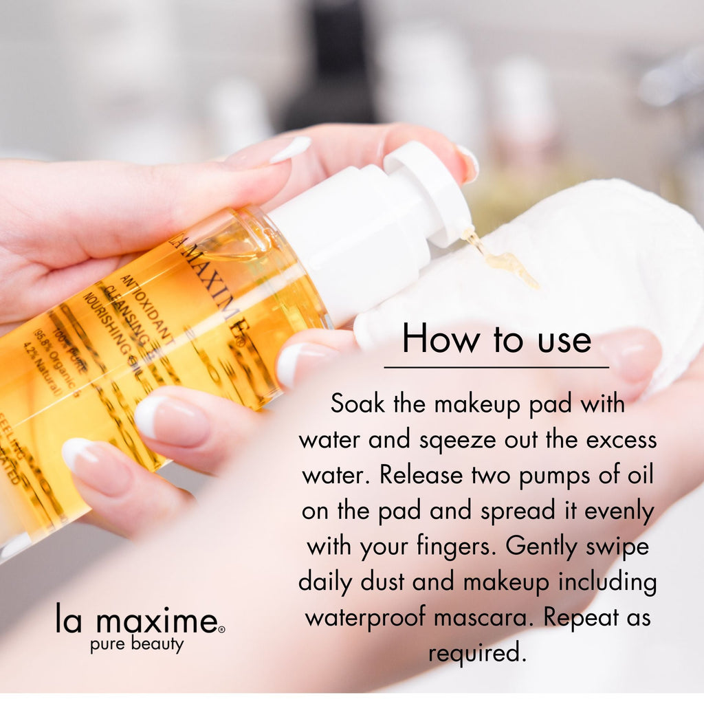 Cleansing Oil for Mature Skin Over 50 | Removes Makeup & Nourishes –