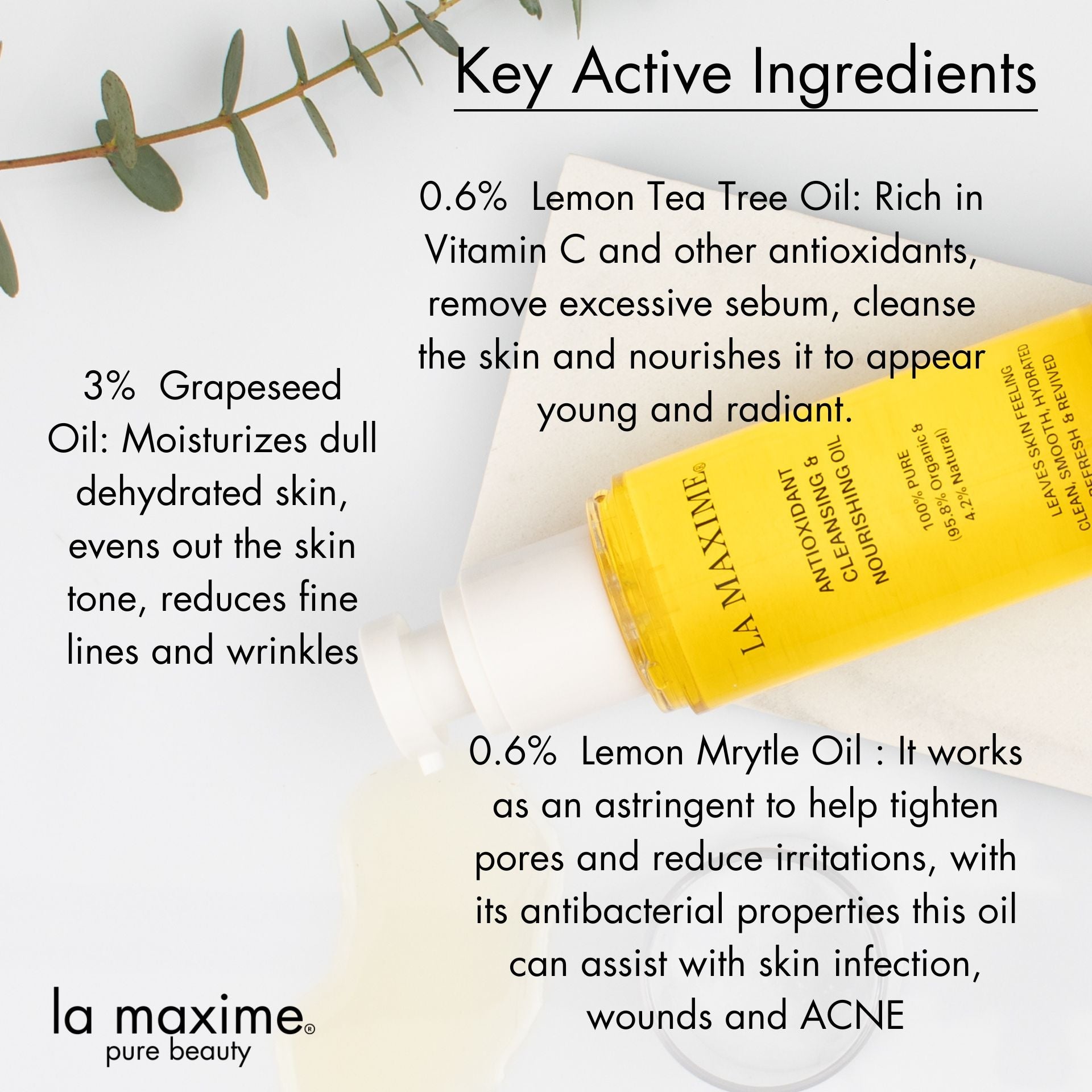 Cleansing Oil for Mature Skin Over 50 | Removes Makeup & Nourishes –