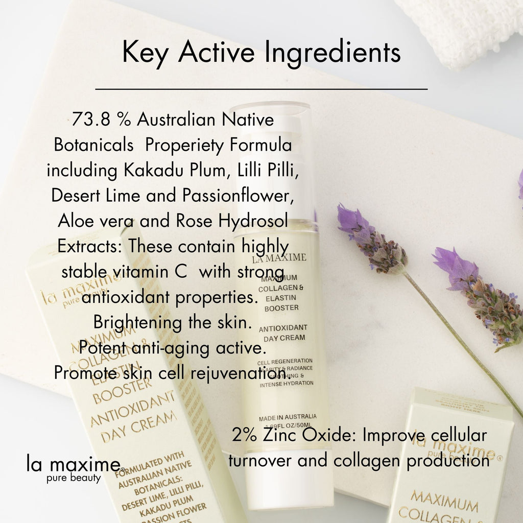 Firming Day Cream for Mature Skin Over 50 | Collagen & Elastin Booster