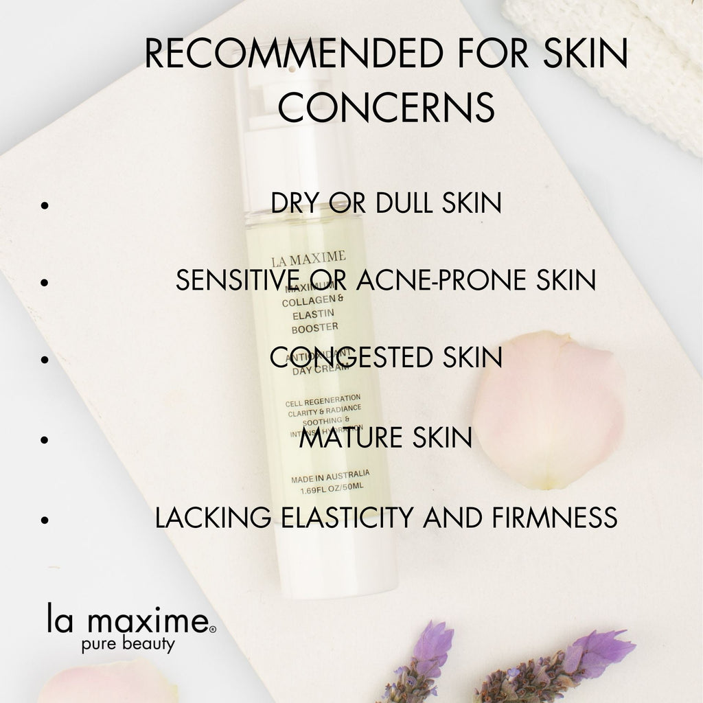 Firming Day Cream for Mature Skin Over 50 | Collagen & Elastin Booster