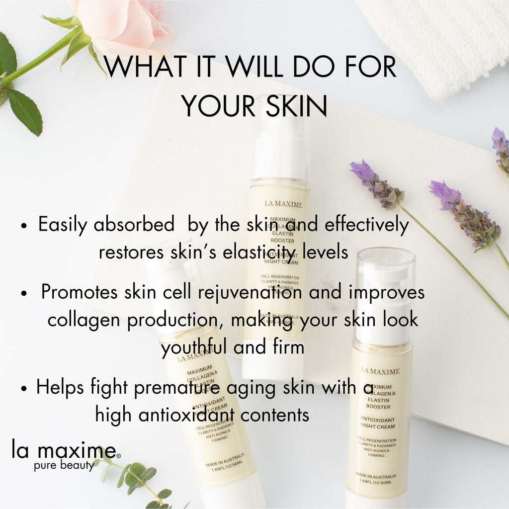 Best Night Cream for Mature Skin Over 50 | Deep Repair & Firming – LA