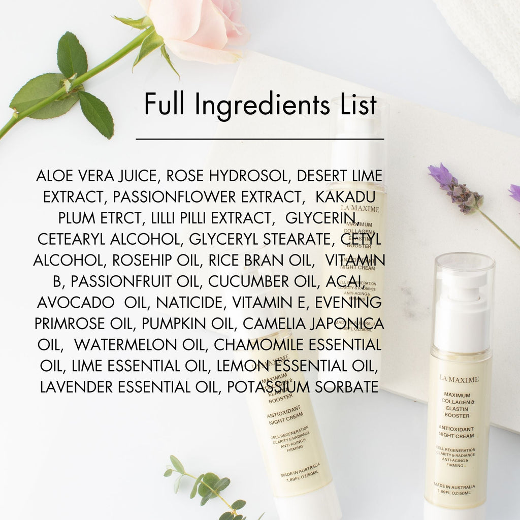 Best Night Cream for Mature Skin Over 50 | Deep Repair & Firming – LA