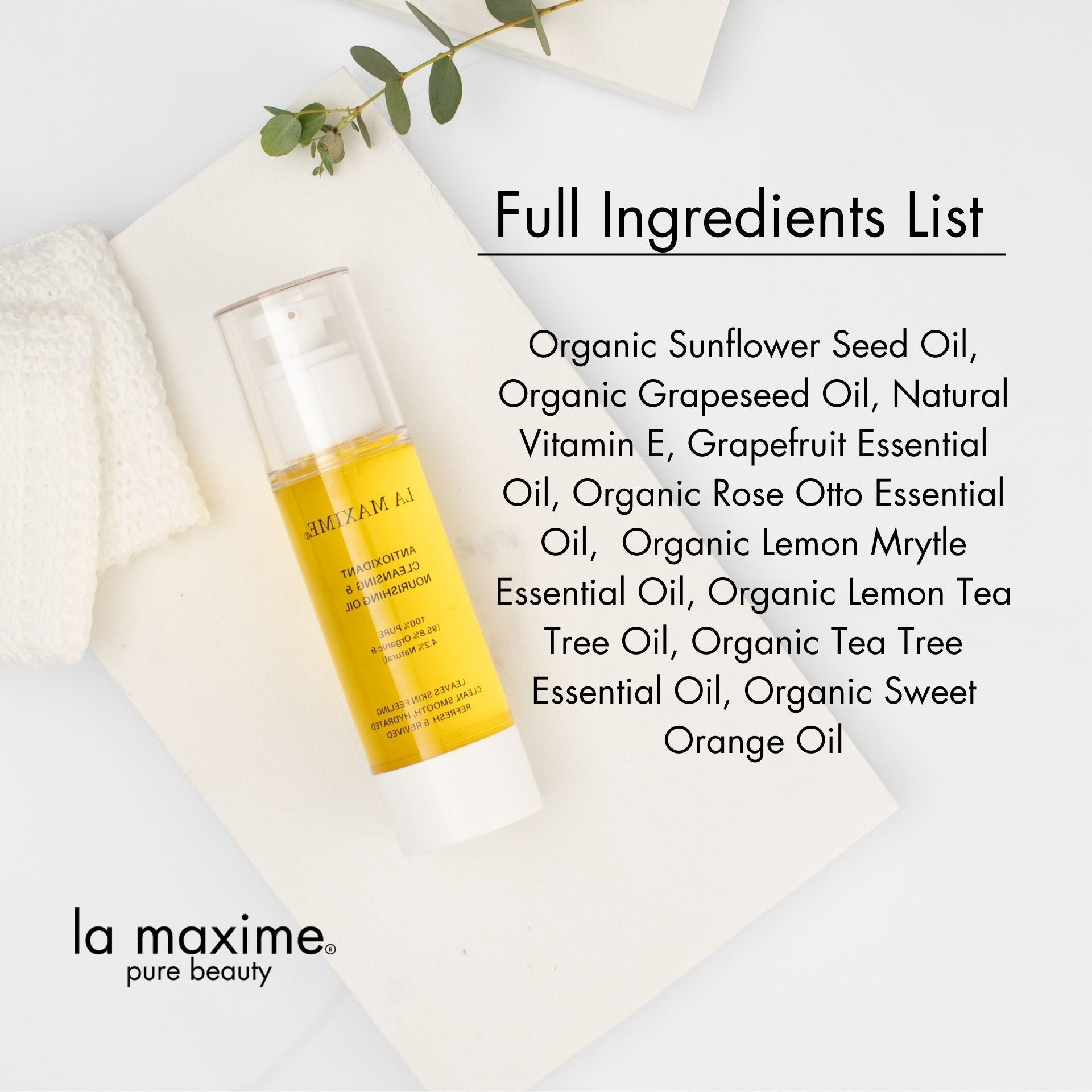 Cleansing Oil for Mature Skin Over 50 | Removes Makeup & Nourishes –