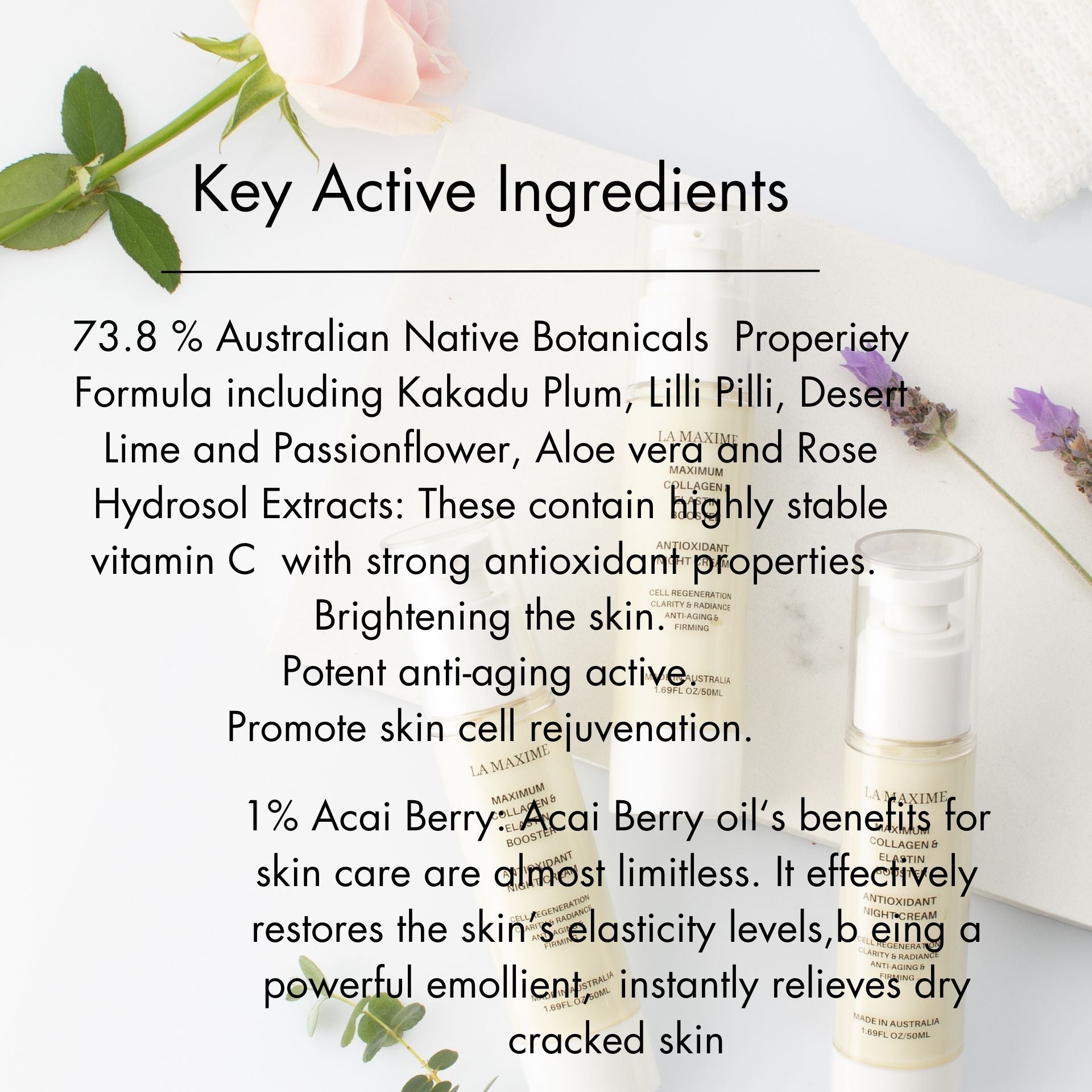 Best Night Cream for Mature Skin Over 50 | Deep Repair & Firming – LA