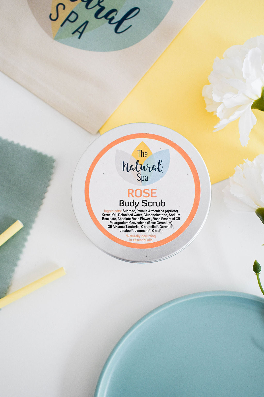 Rose Sugar Scrub | Natural Exfoliating Body Scrub for Smooth, Glowing
