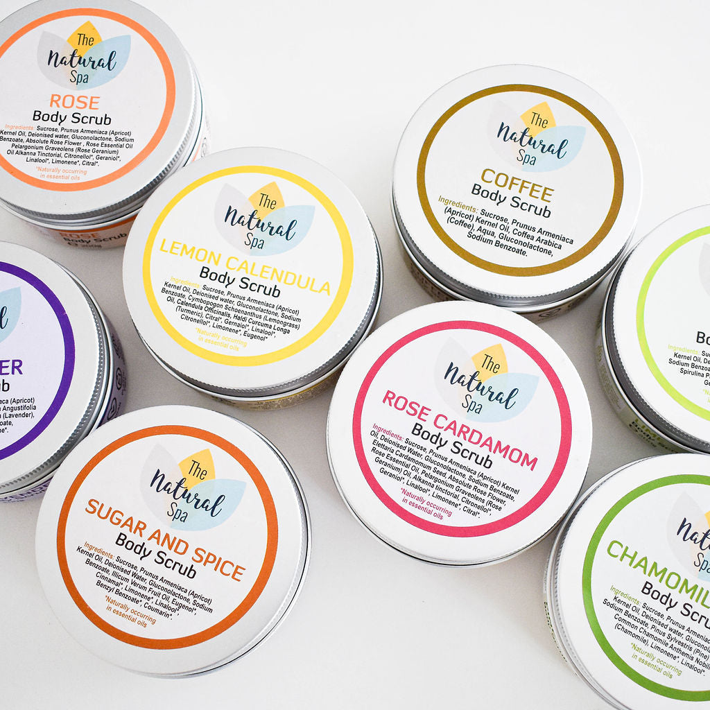 Rose Sugar Scrub | Natural Exfoliating Body Scrub for Smooth, Glowing