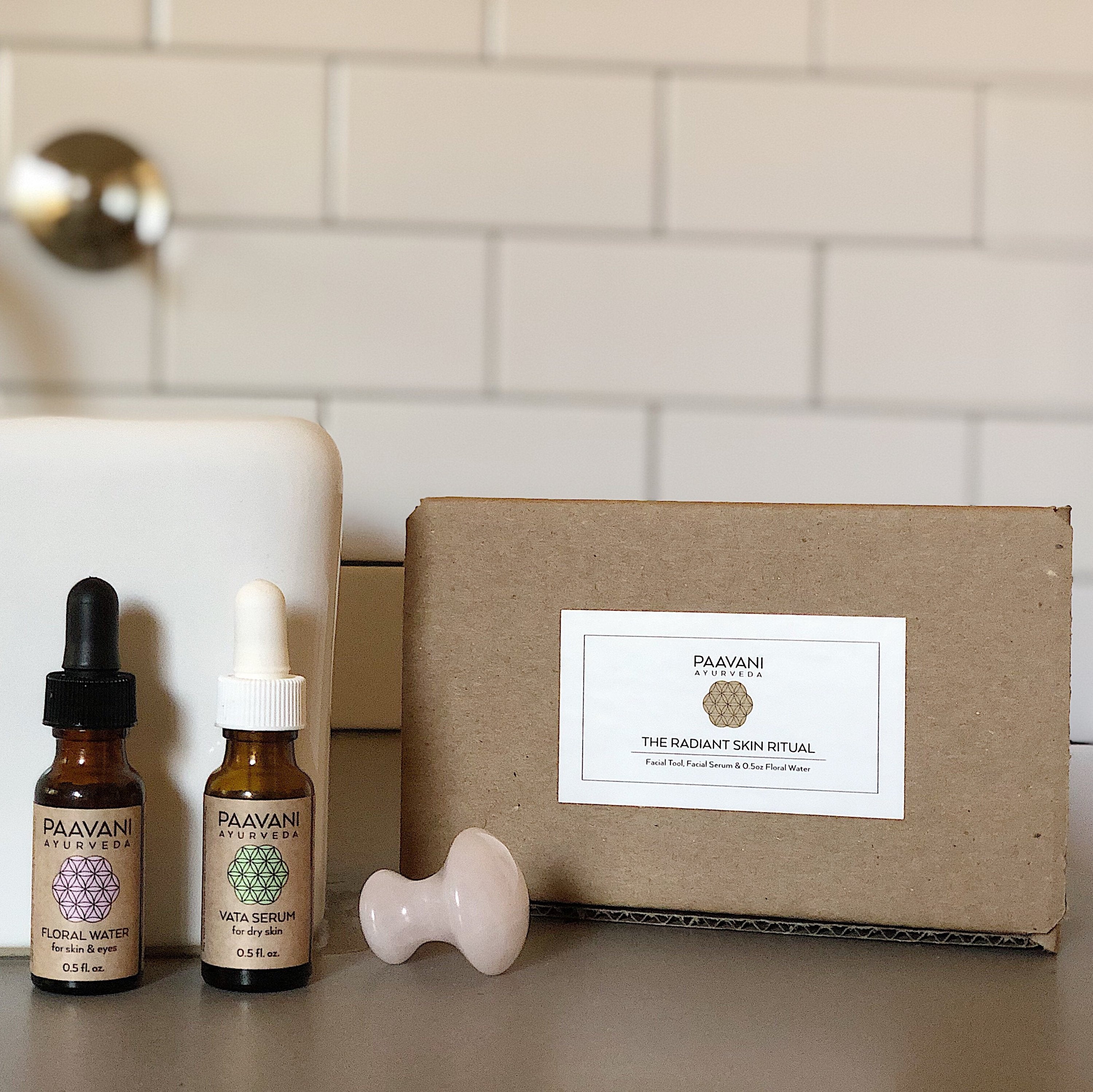 Radiant Skin Ritual | Ayurvedic Kansa Wand Facial Massage Kit