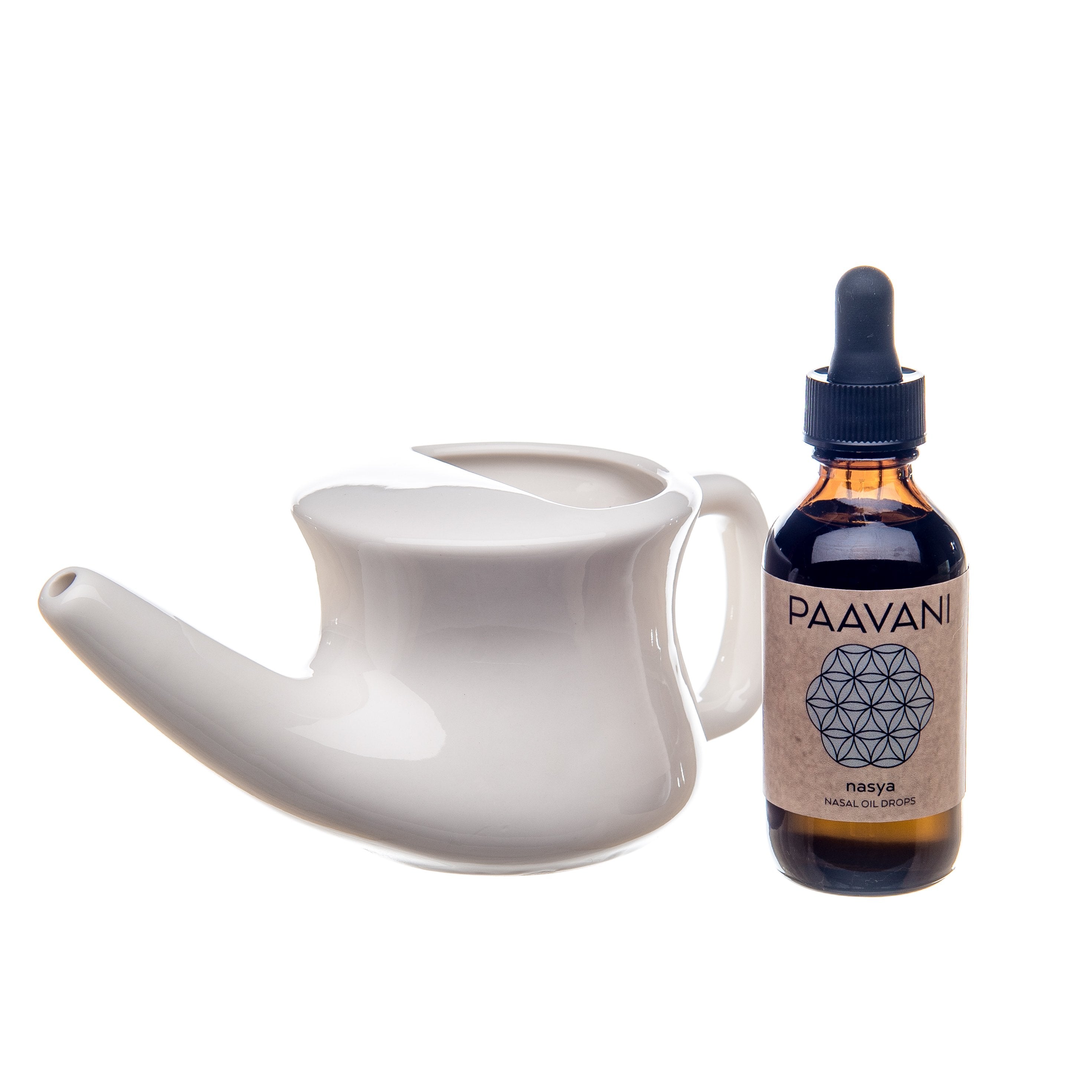 Nasal Care Ritual | Ayurvedic Neti & Nasya Kit for Sinus Health
