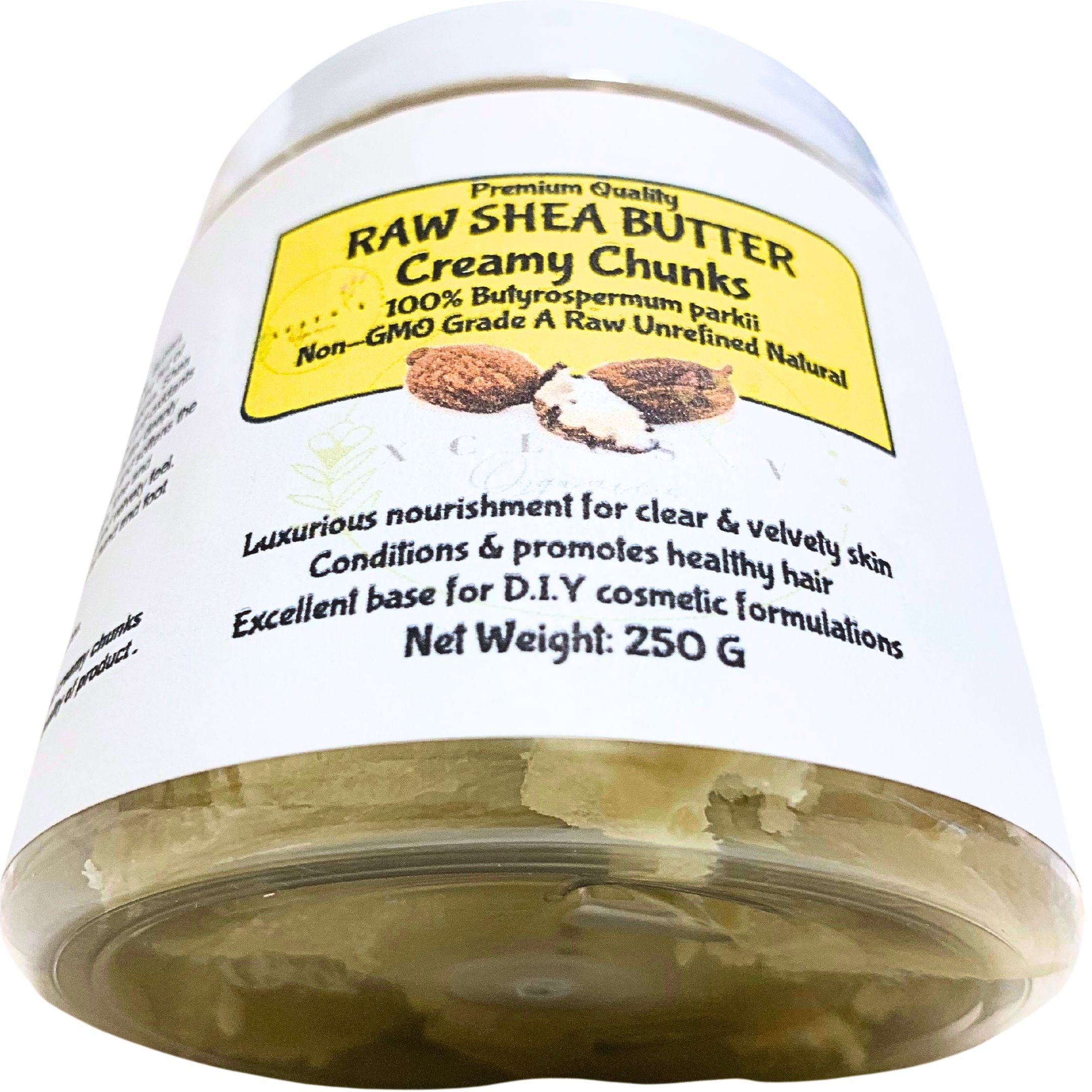 Raw Shea Butter Unrefined | Creamy Chunks| 250g