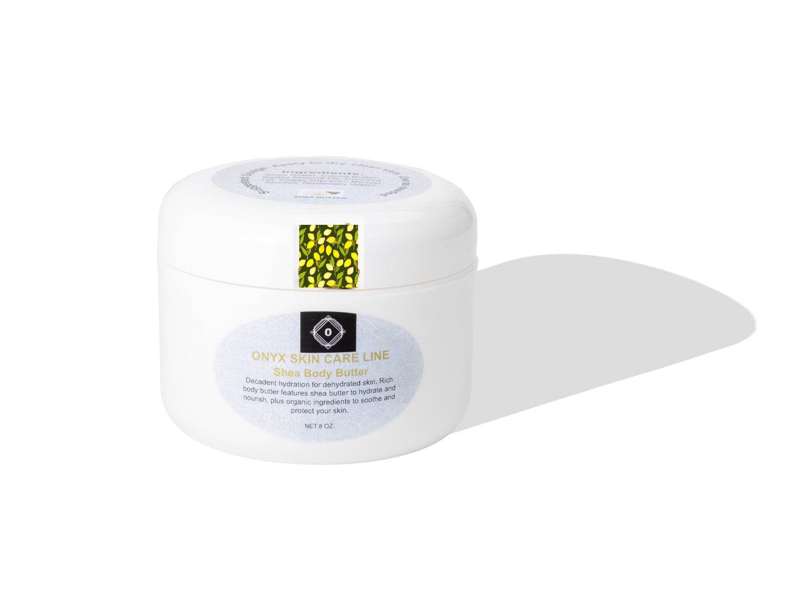 Organic lemongrass shea body butter