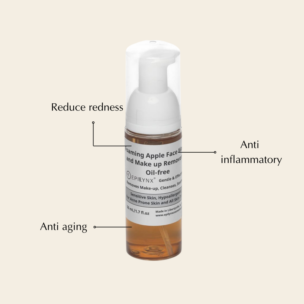 Gentle Foaming Facial Cleanser – Aloe, Apple & Ashwagandha for All