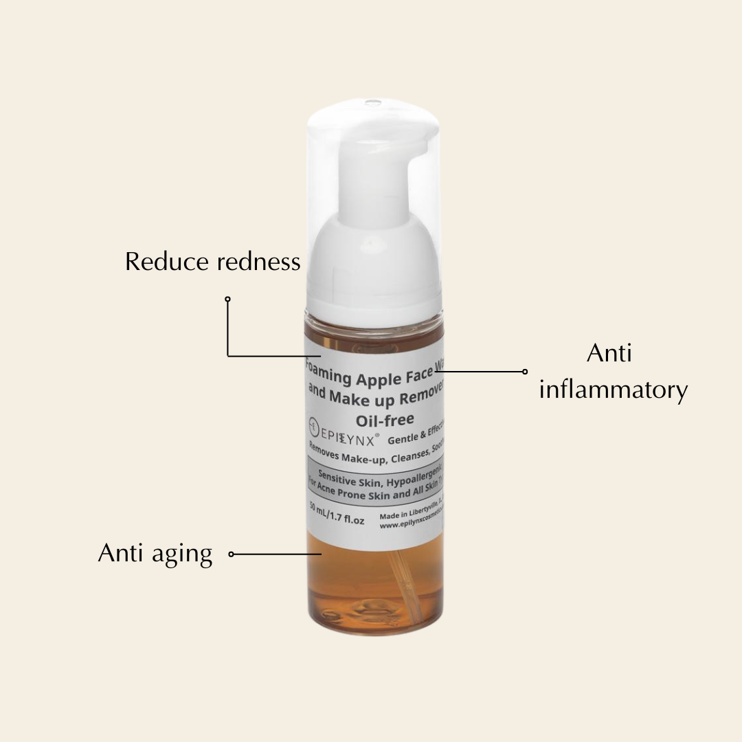 Gentle Foaming Facial Cleanser – Aloe, Apple & Ashwagandha for All