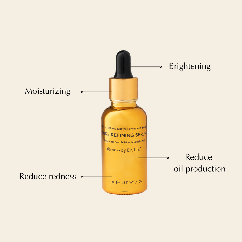 Pore Refining & Redness Relief Serum – Vegan, Gluten-Free,