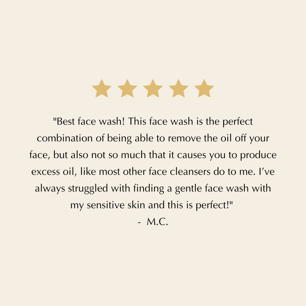 Gentle Foaming Facial Cleanser – Aloe, Apple & Ashwagandha for All