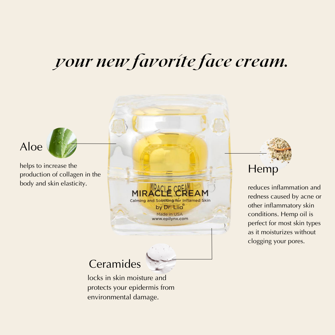 Rich Calming Cream for Dry, Stressed & Sensitive Skin - Vegan,
