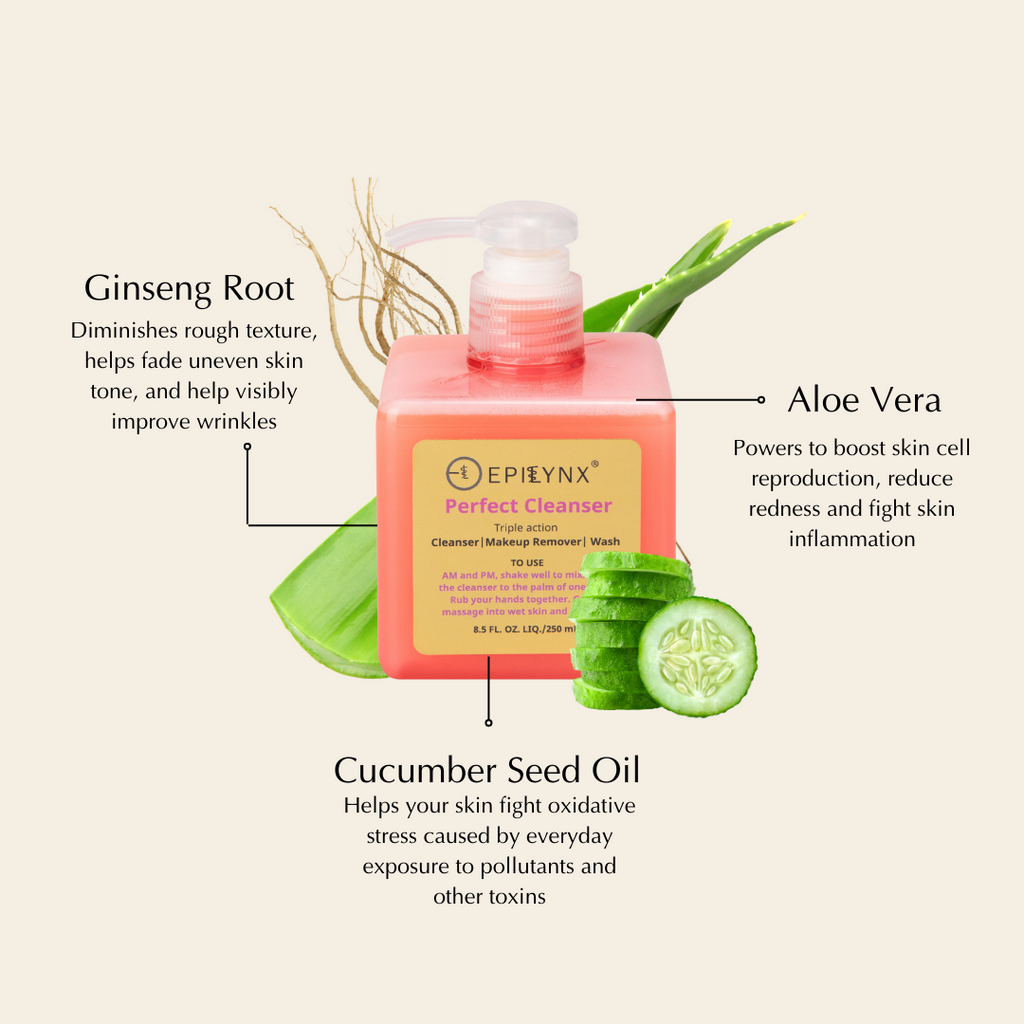 Gentle Hydrating Facial Cleanser – Aloe, Cucumber & Antioxidants