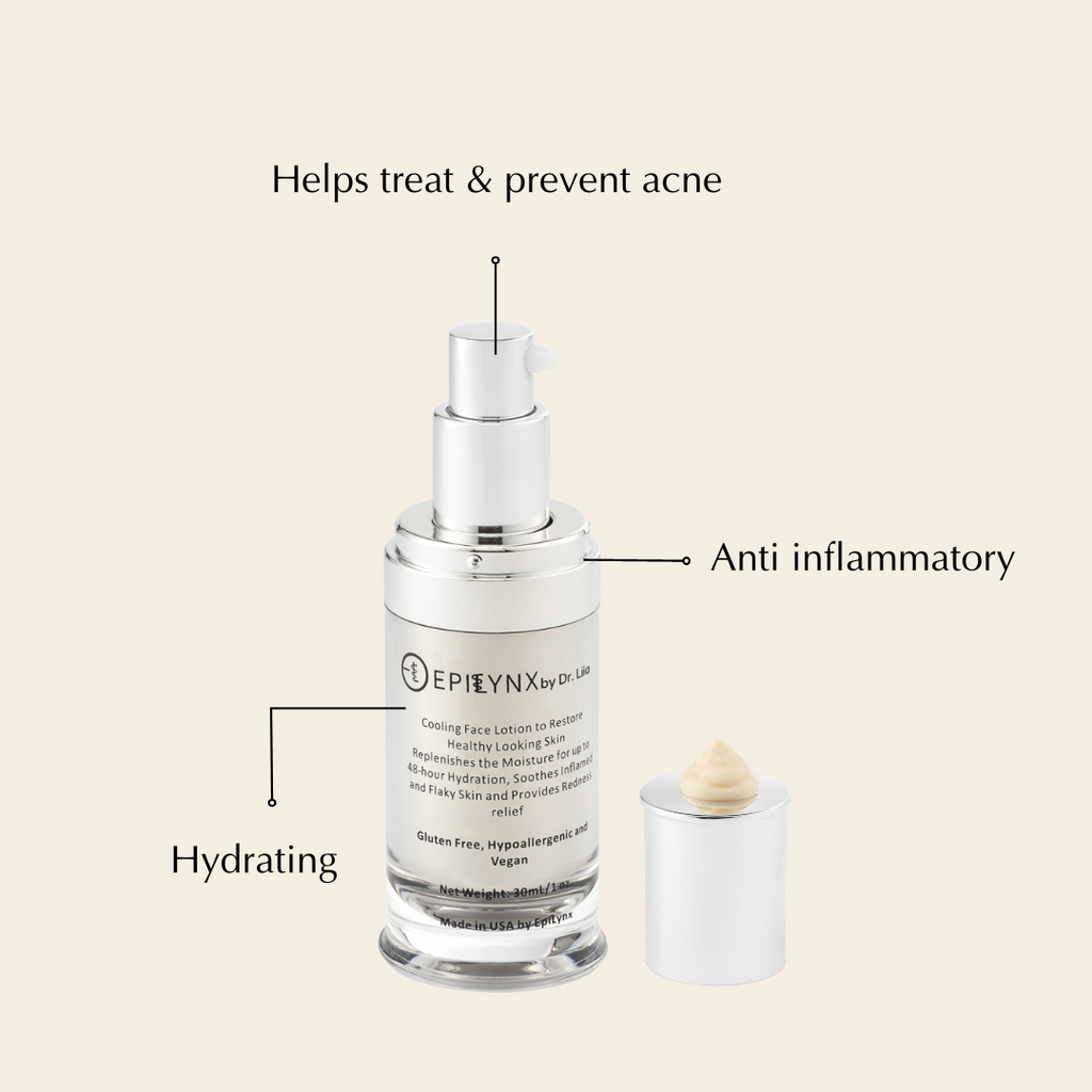 Lightweight Face Moisturizer for Sensitive & Dry Skin – Calming &