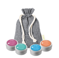 Kear Mini Balm Collection: Travel-Sized Skincare Bliss, Pack Of Four