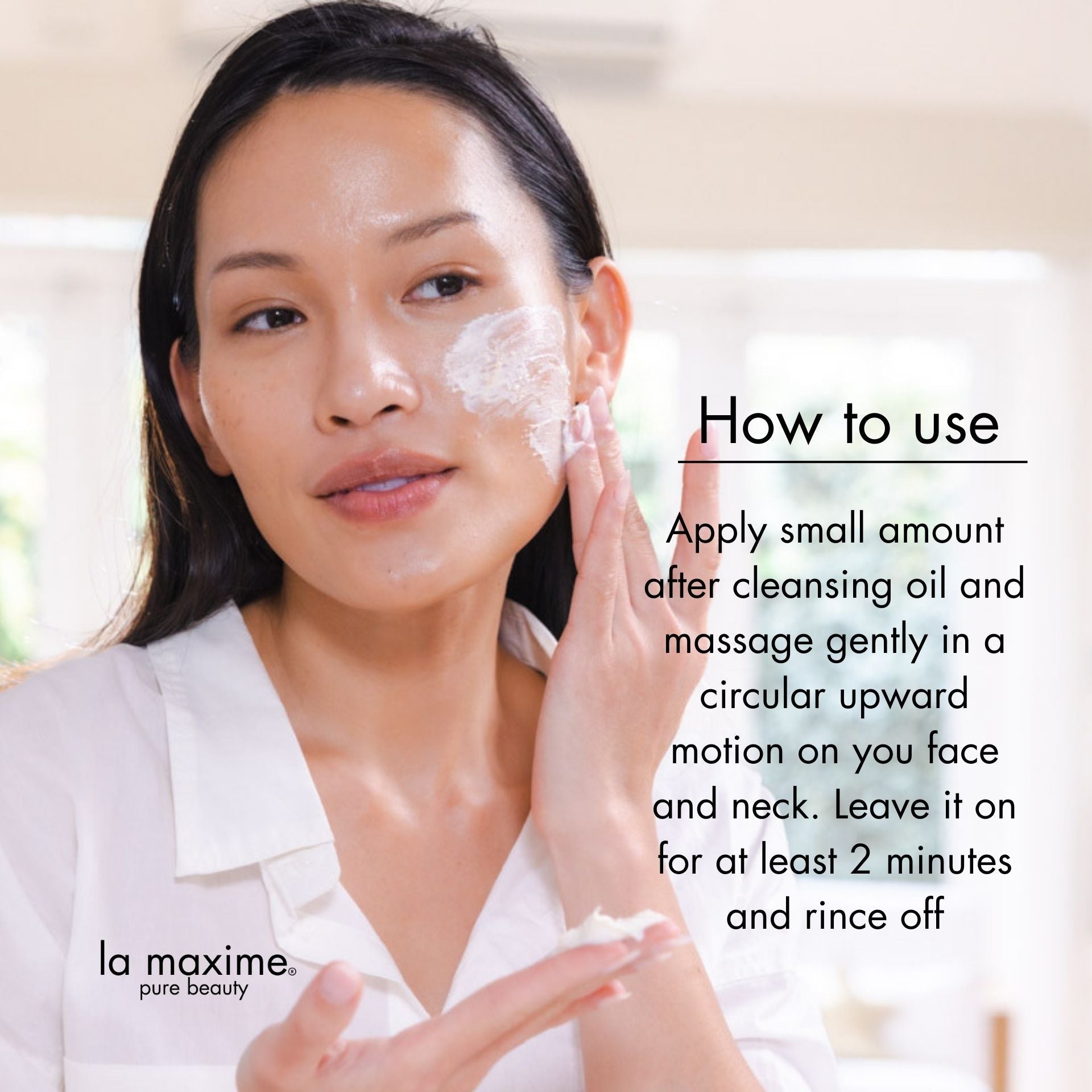 Exfoliating Scrub & Mask for Mature Skin Over 50 | Smooth & Brighten –