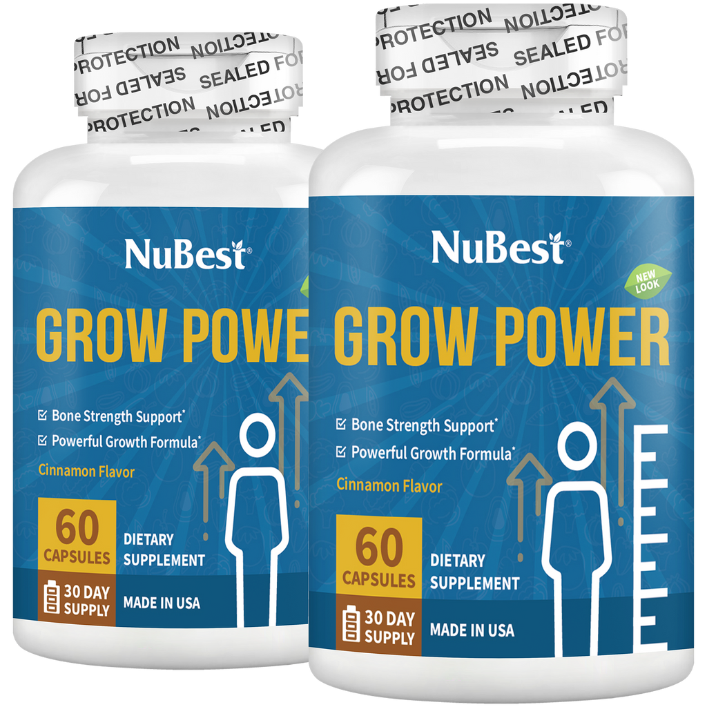 Grow Power Growth Support for Kids & Teens, 60 Capsules