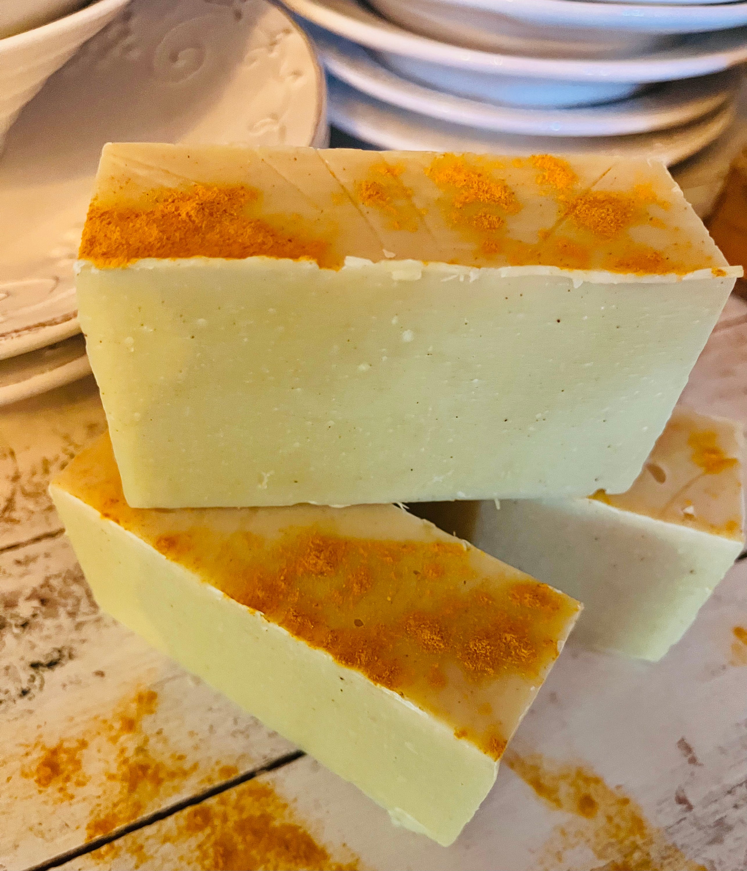 Turmeric Handmade Organic Soap - Wonderful for all skin types