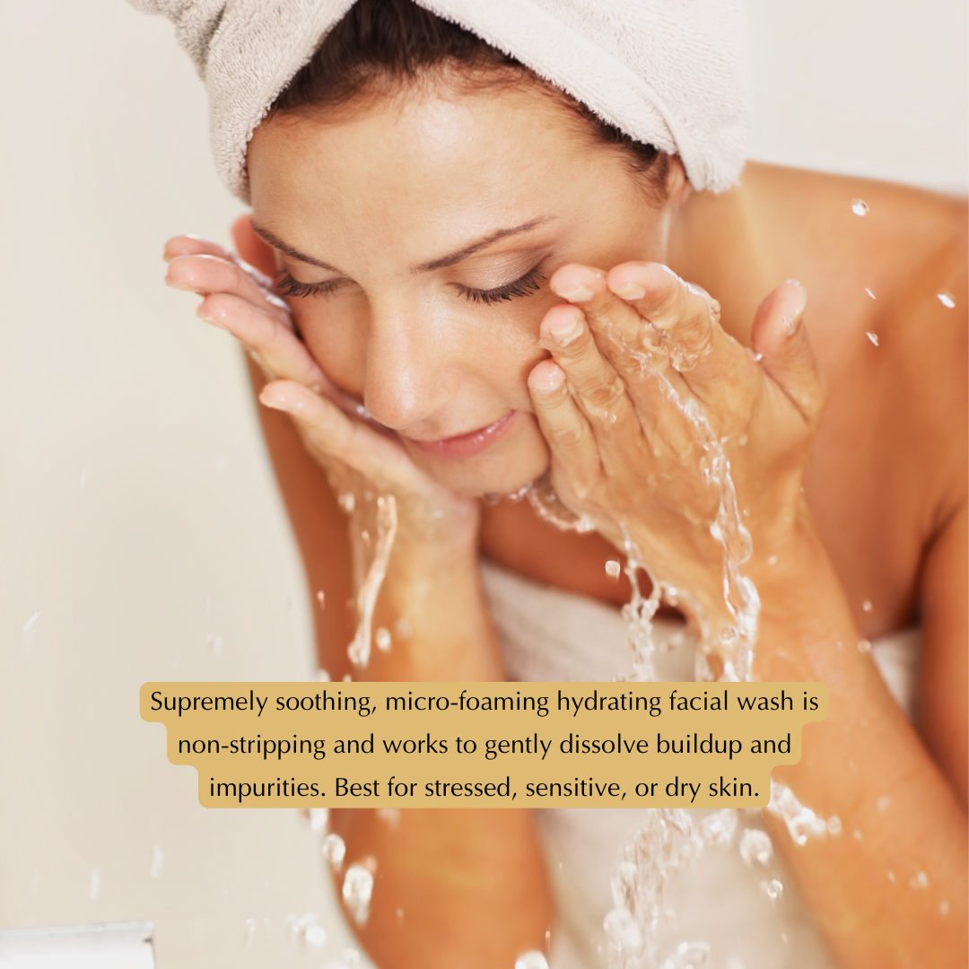 Gentle Hydrating Facial Cleanser – Aloe, Cucumber & Antioxidants