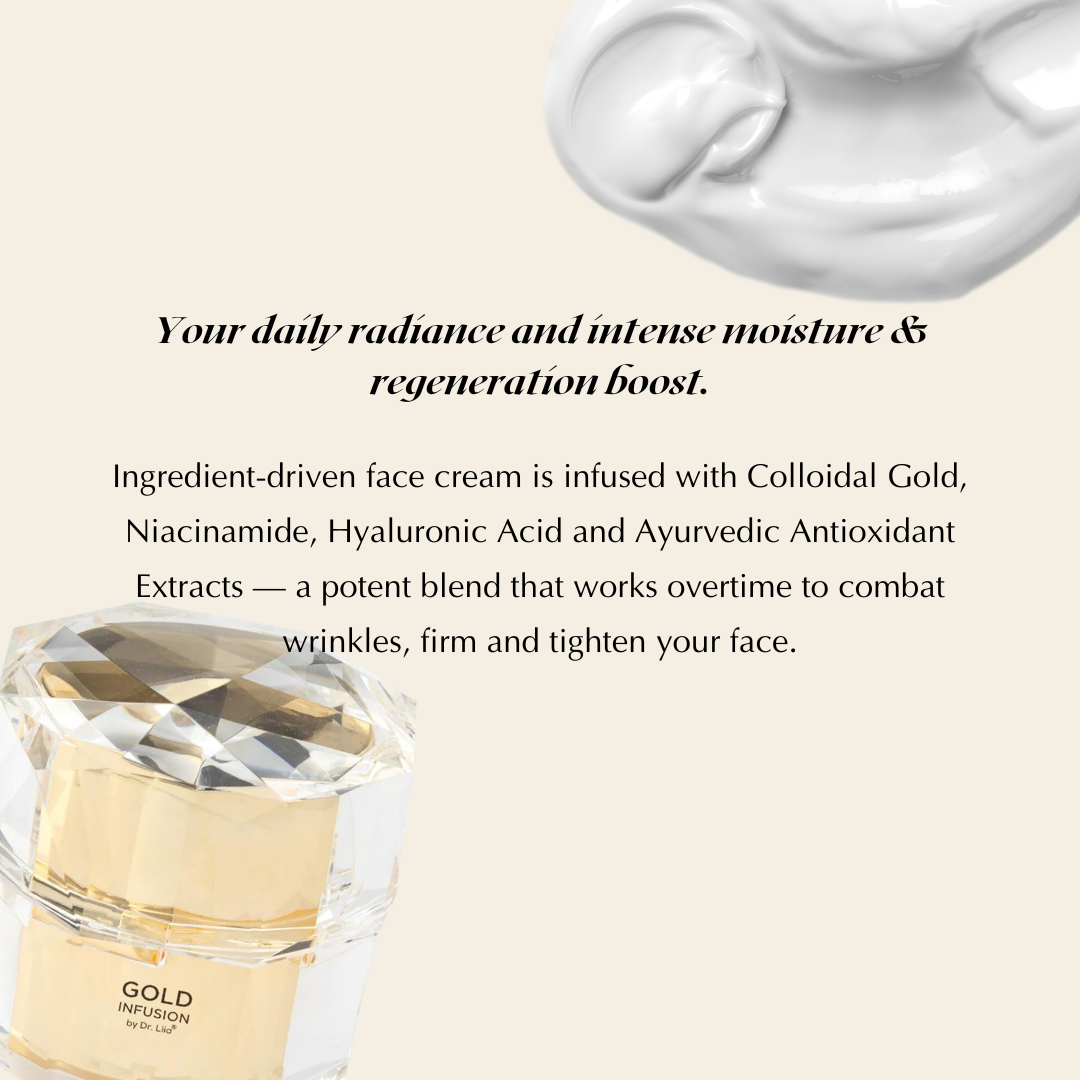 Anti-Aging Gold Infusion Cream – Brightening, Firming & Hydrating