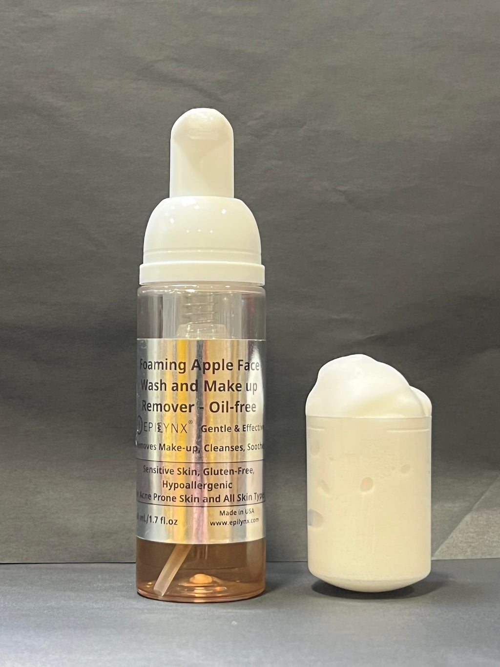 Gentle Foaming Facial Cleanser – Aloe, Apple & Ashwagandha for All